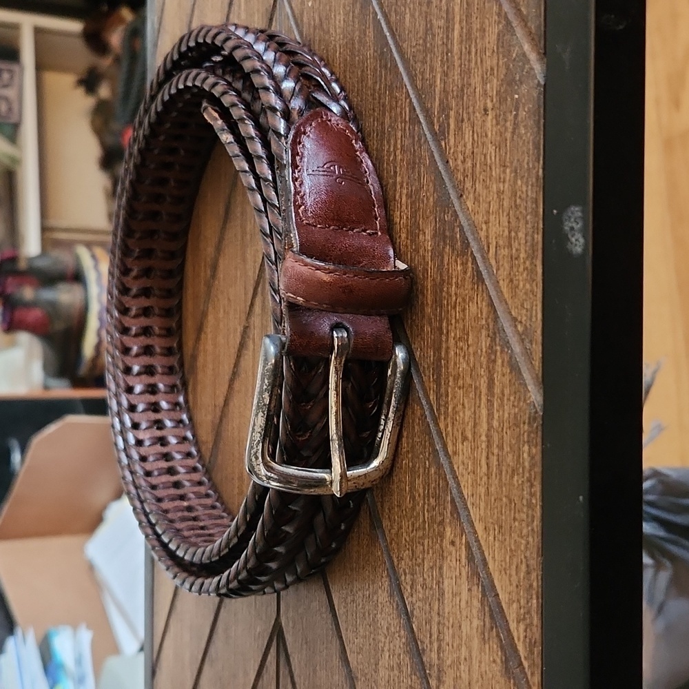 Dockers Brown Leather Belt